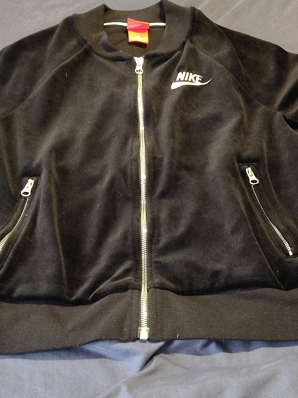 Nike Kids' Black Zip-Up Jacket
